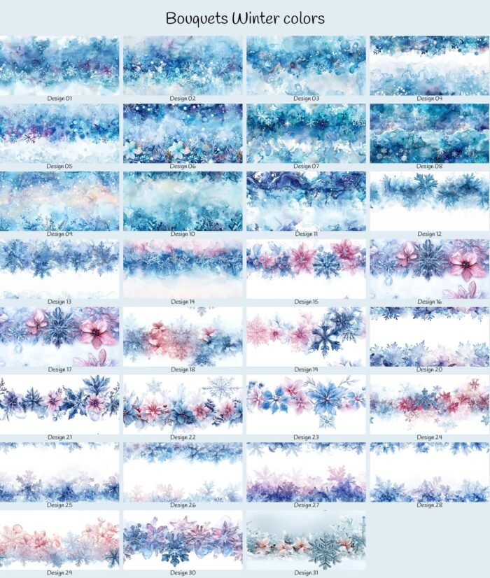 Winter Colors Bouquet – Bild 1