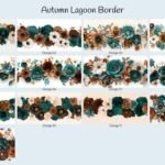Autumn Lagoon Border
