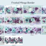 Frosted Mirage Border