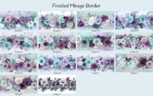 Frosted Mirage Border