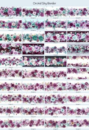 Orchid Sky Border
