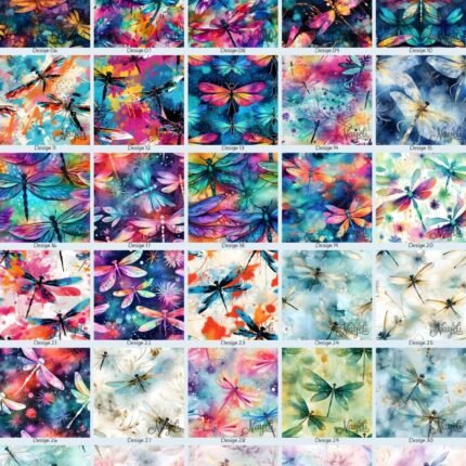 Alcohol Ink Dragonfly