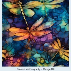 Alcohol Ink Dragonfly – Bild 7