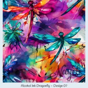 Alcohol Ink Dragonfly – Bild 8