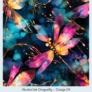 Alcohol Ink Dragonfly – Bild 10