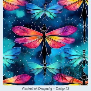 Alcohol Ink Dragonfly – Bild 14