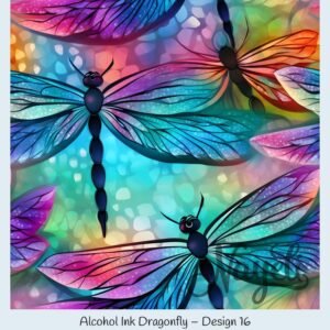 Alcohol Ink Dragonfly – Bild 17