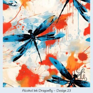 Alcohol Ink Dragonfly – Bild 24