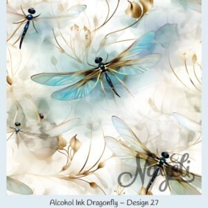 Alcohol Ink Dragonfly – Bild 28