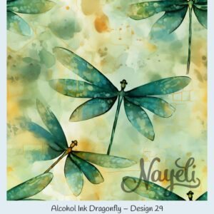 Alcohol Ink Dragonfly – Bild 30