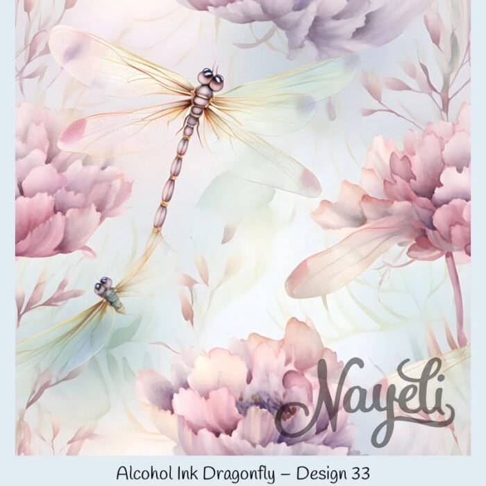 Alcohol Ink Dragonfly – Bild 34