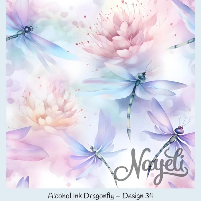 Alcohol Ink Dragonfly – Bild 35