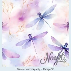 Alcohol Ink Dragonfly – Bild 36