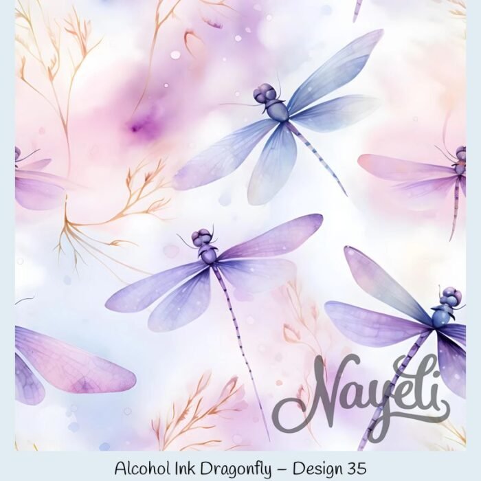 Alcohol Ink Dragonfly – Bild 36