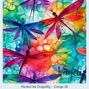 Alcohol Ink Dragonfly – Bild 39