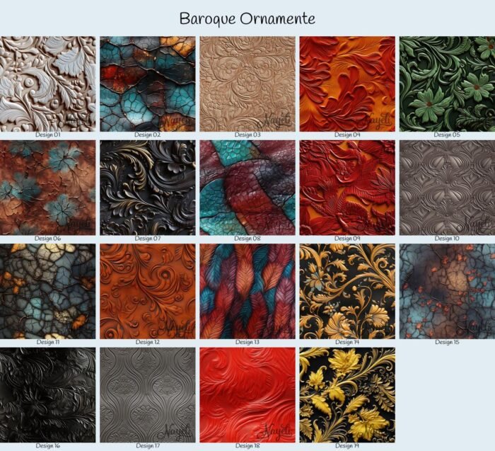 Baroque Ornamente – Bild 1