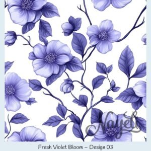 Fresh Violet Bloom – Bild 4