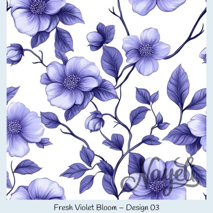 Fresh Violet Bloom – Bild 4