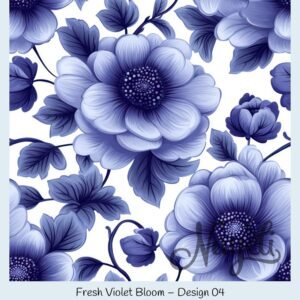 Fresh Violet Bloom – Bild 5