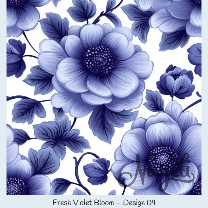 Fresh Violet Bloom – Bild 5