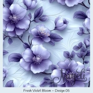 Fresh Violet Bloom – Bild 6