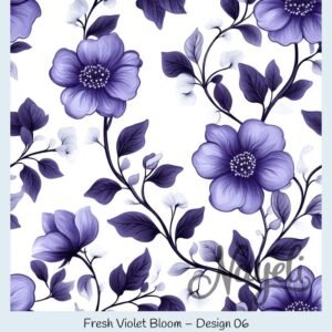 Fresh Violet Bloom – Bild 7