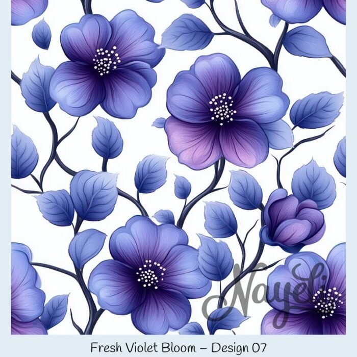 Fresh Violet Bloom – Bild 8