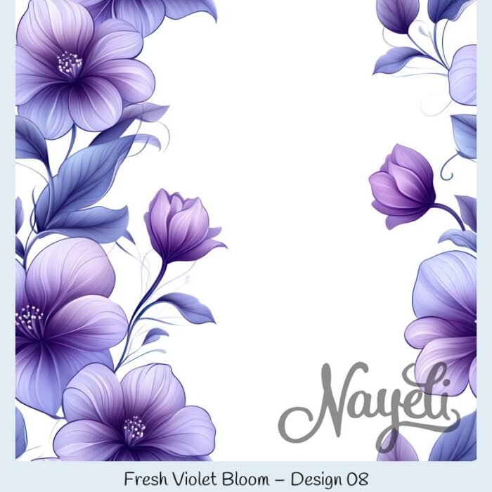 Fresh Violet Bloom – Bild 9
