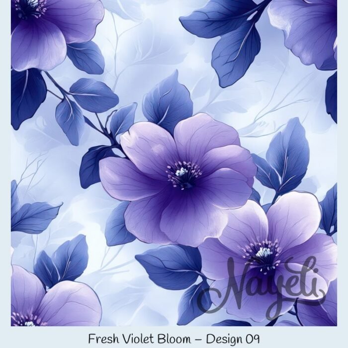 Fresh Violet Bloom – Bild 10