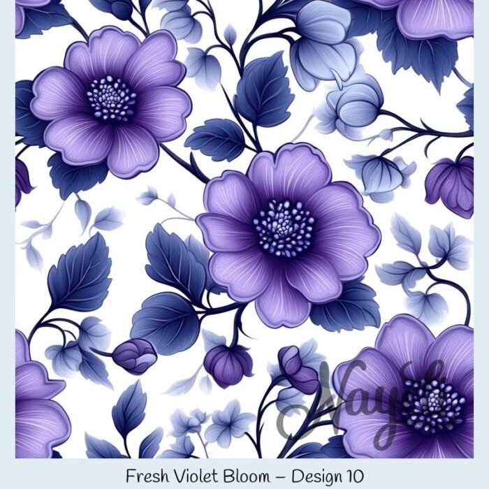 Fresh Violet Bloom – Bild 11