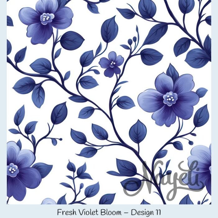 Fresh Violet Bloom – Bild 12