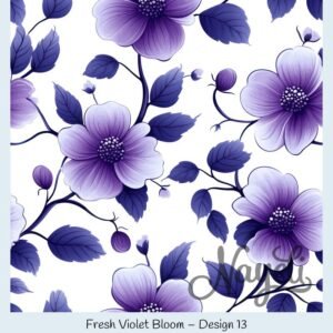 Fresh Violet Bloom – Bild 14