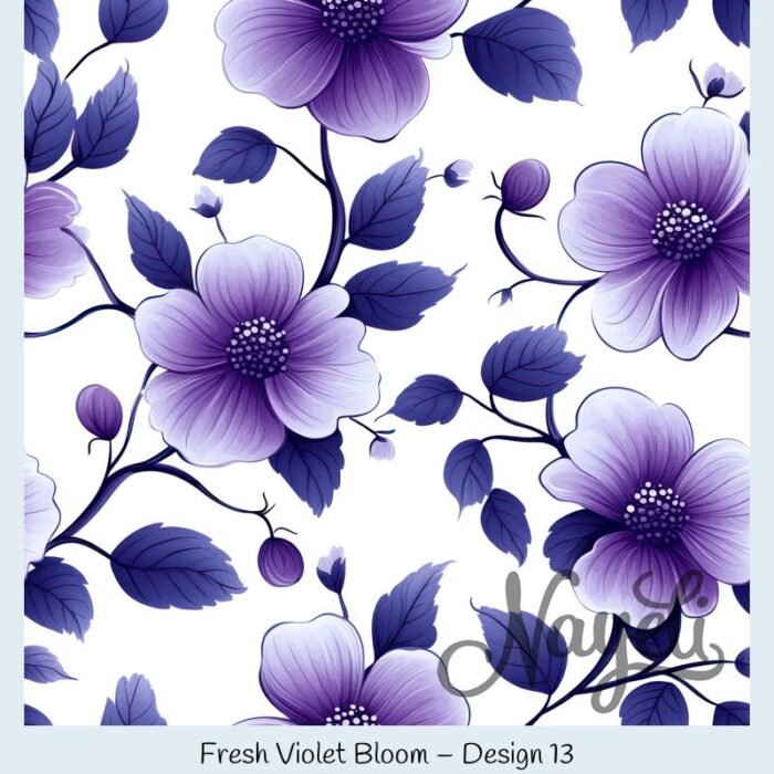 Fresh Violet Bloom – Bild 14