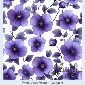 Fresh Violet Bloom – Bild 15
