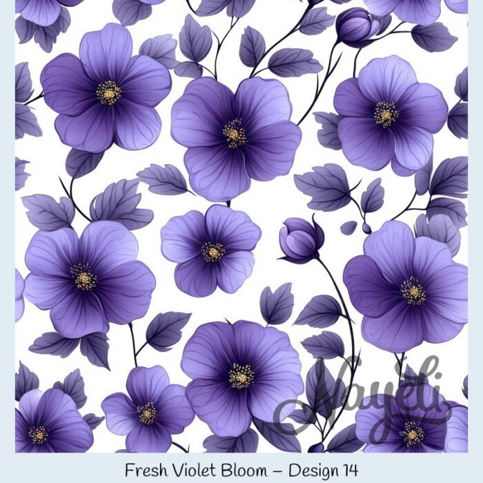 Fresh Violet Bloom – Bild 15