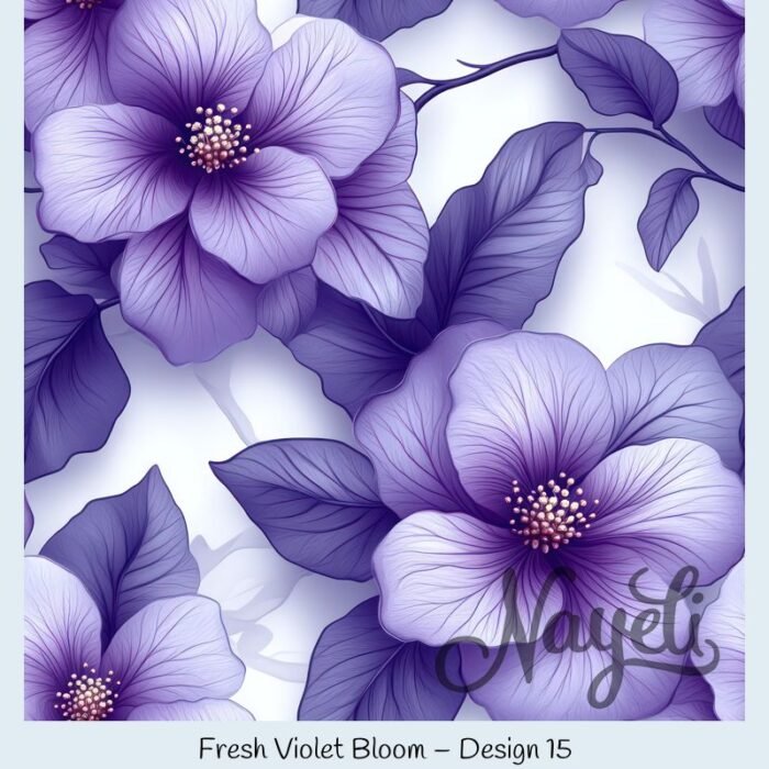 Fresh Violet Bloom – Bild 16