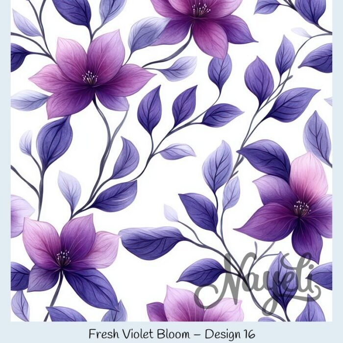 Fresh Violet Bloom – Bild 17