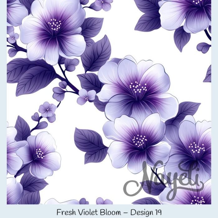 Fresh Violet Bloom – Bild 20