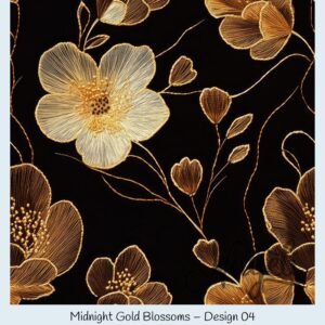 Midnight Gold Blossoms – Bild 5