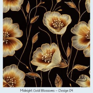 Midnight Gold Blossoms – Bild 10