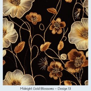 Midnight Gold Blossoms – Bild 14