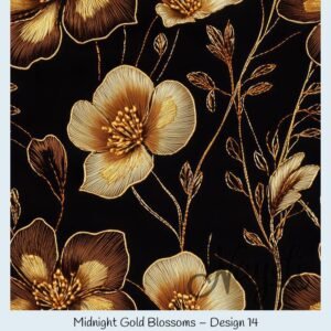 Midnight Gold Blossoms – Bild 15