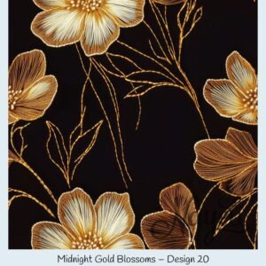 Midnight Gold Blossoms – Bild 21