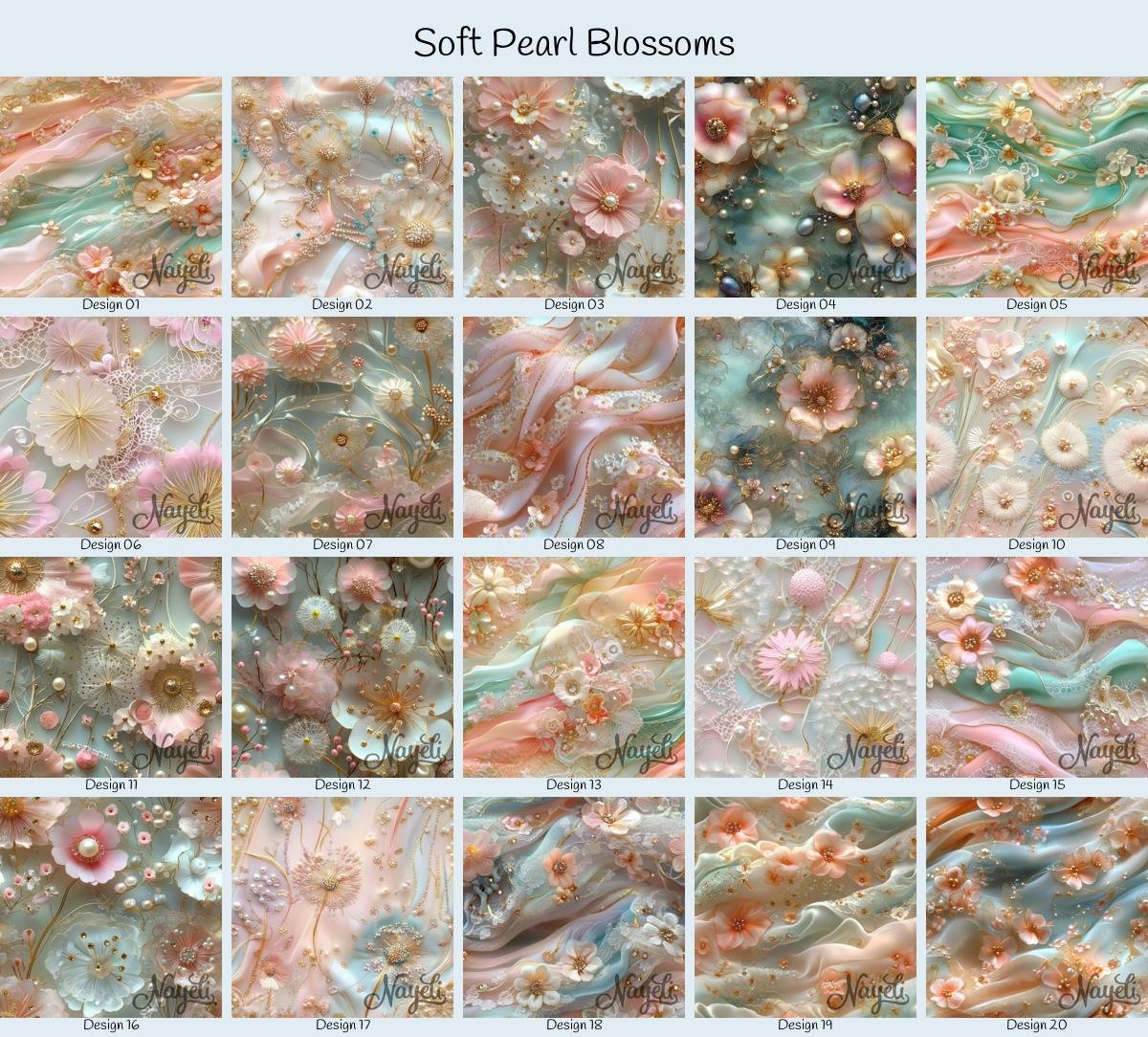 R39_11 Soft Pearl Blossoms – Bild 1