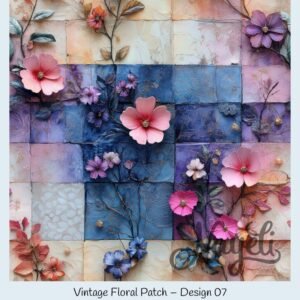 Vintage Floral Patch – Bild 8