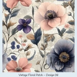 Vintage Floral Patch – Bild 9