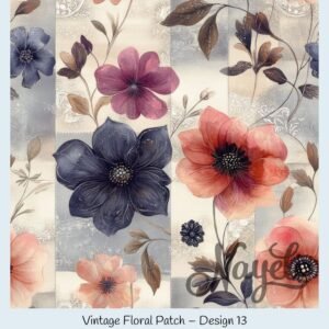 Vintage Floral Patch – Bild 14