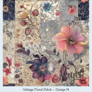 Vintage Floral Patch – Bild 15