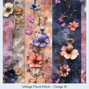 Vintage Floral Patch – Bild 16