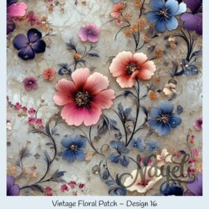 Vintage Floral Patch – Bild 17